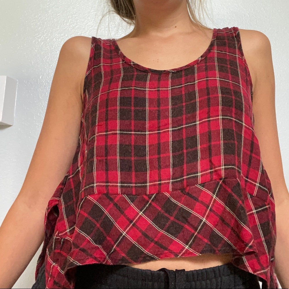 Crop Top LA hearts